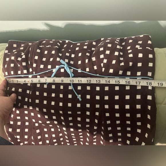 Brown Square Polka Dot R&K Originals Dress Size 14 - Picture 11 of 12